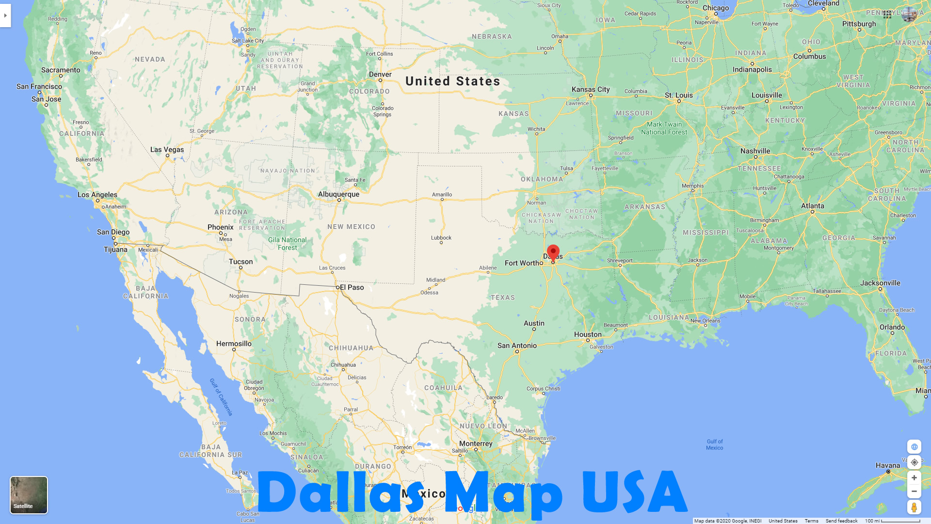 Dallas Carte EUA